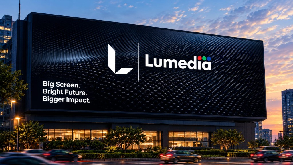 Lumedia LED billboard — Big Screen Bright Future